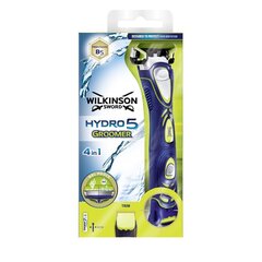 Skustuvas Wilkinson Sword Hydro5 Groomer 4in1, 1 vnt kaina ir informacija | Skutimosi priemonės ir kosmetika | pigu.lt