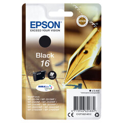 Epson C13T16214022, juoda kaina ir informacija | Kasetės rašaliniams spausdintuvams | pigu.lt