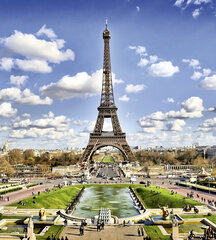 Фотообои - Париж  225х250 см цена и информация | Фотообои | pigu.lt