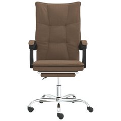 Atlošiama biuro kėdė , ruda kaina ir informacija | Biuro kėdės | pigu.lt