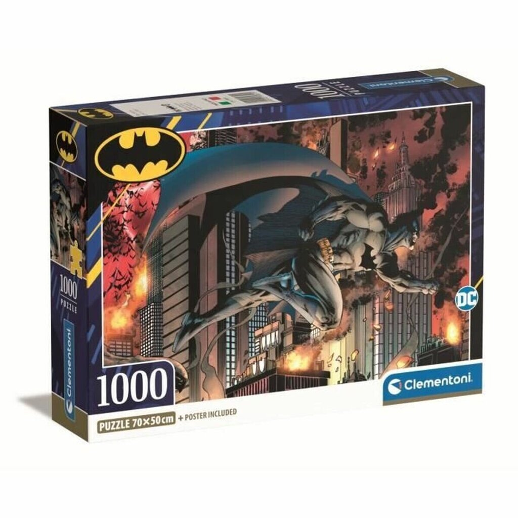 Dėlionė Batman Clementoni, 1000 d. цена и информация | Dėlionės (puzzle) | pigu.lt