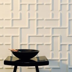 Wallart 3d sienos plokštės, 12vnt., tetrio dizaino, ga-wa16 цена и информация | Настенная плитка | pigu.lt