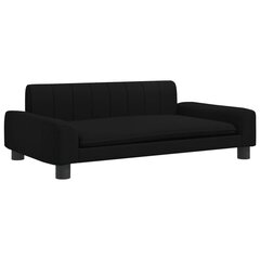 Vaikiška sofa , juoda цена и информация | Детские диваны, кресла | pigu.lt