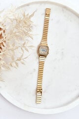 Women's Retro Digital Watch on Bracelet Ernest E54101 Gold 28604-uniw цена и информация | Женские часы | pigu.lt