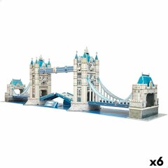 3D dėlionė Tower Bridge Colorbaby, 120 d, 6 vnt. kaina ir informacija | Dėlionės (puzzle) | pigu.lt