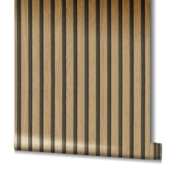 Tapetai Noordwand Botanica Wooden Slats цена и информация | Обои | pigu.lt