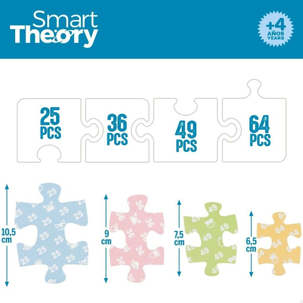 Dėlionė Colorbaby Artic Keturi viename, 174 d. kaina ir informacija | Dėlionės (puzzle) | pigu.lt