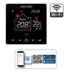 Grand Meyer® SN-20 Programuojamas Temperatūros Reguliatorius Wifi kaina ir informacija | Laikmačiai, termostatai | pigu.lt