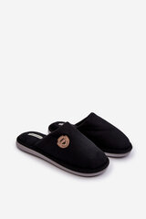 Men's Classic Black Slippers Makis 28680-R цена и информация | Мужские шлепанцы, босоножки | pigu.lt