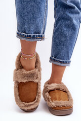 Women's slippers with fur Camel Sailey 28683-21 цена и информация | Женские тапочки | pigu.lt