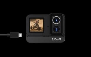SJCAM SJ20 BT 4K IPX68 NIGHT VISION DS 2 LENS WIFI 1850mAh sporto kamera kaina ir informacija | Veiksmo ir laisvalaikio kameros | pigu.lt
