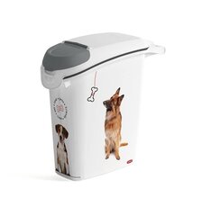 Контейнер для хранения продуктов Love Pets Dogs, 10кг, 23л, 23,2x49,7x50,3см цена и информация | Миски, ящики для корма | pigu.lt