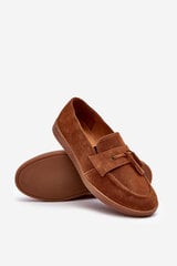 Men's Suede Loafers Shoes Zazoo 1566 Brown 28706-P цена и информация | Кроссовки для мужчин | pigu.lt