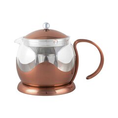 Стеклянный чайник La Cafetière Izmir с чайным инфузором - 4 чашки - медь цена и информация | Чайники, кофейники | pigu.lt