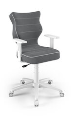 Офисное кресло Entelo Duo JS33 6, темно-серое/белое цена и информация | Офисные кресла | pigu.lt