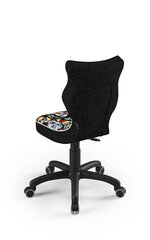 Детский стул Petit AA3, черный/цветной цена и информация | Офисные кресла | pigu.lt