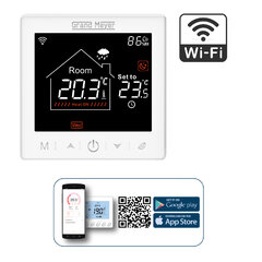 Grand Meyer® SN-10 Programuojamas Temperatūros Reguliatorius Wifi kaina ir informacija | Laikmačiai, termostatai | pigu.lt