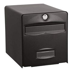 Pašto dėžutė Burg-Wachter 36,5x28x31 cm, juoda цена и информация | Почтовые ящики, номера для дома | pigu.lt