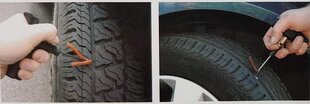 Benson Car Tire Repair Set 9 деталей цена и информация | Автопринадлежности | pigu.lt