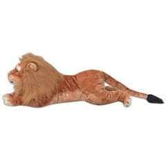 Коричневый плюшевый лев XXL, 138 см цена и информация | Мягкие игрушки | pigu.lt