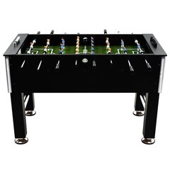 Stalo futbolo stalas 140x74,5x87,5cm, juoda цена и информация | Настольные игры, головоломки | pigu.lt