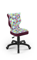 Ergonomiška vaikiška kėdė Petit AA4, violetinė/spalvota kaina ir informacija | Biuro kėdės | pigu.lt