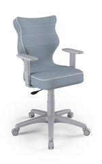 Vaikiška biuro kėdė Entelo Duo JS06 5, mėlyna/pilka kaina ir informacija | Biuro kėdės | pigu.lt