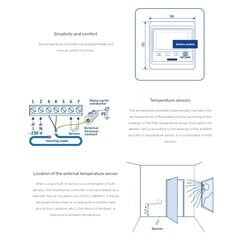 Программируемый регулятор температуры Grand Meyer HW800 цена и информация | Таймеры, термостаты | pigu.lt