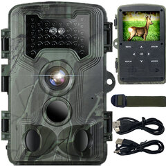 Камера наблюдения за лесом Full HD 36MPx цена и информация | Камеры видеонаблюдения | pigu.lt
