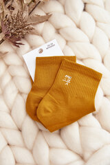 Women's Cotton Socks Mustard 29094-144 цена и информация | Женские носки | pigu.lt