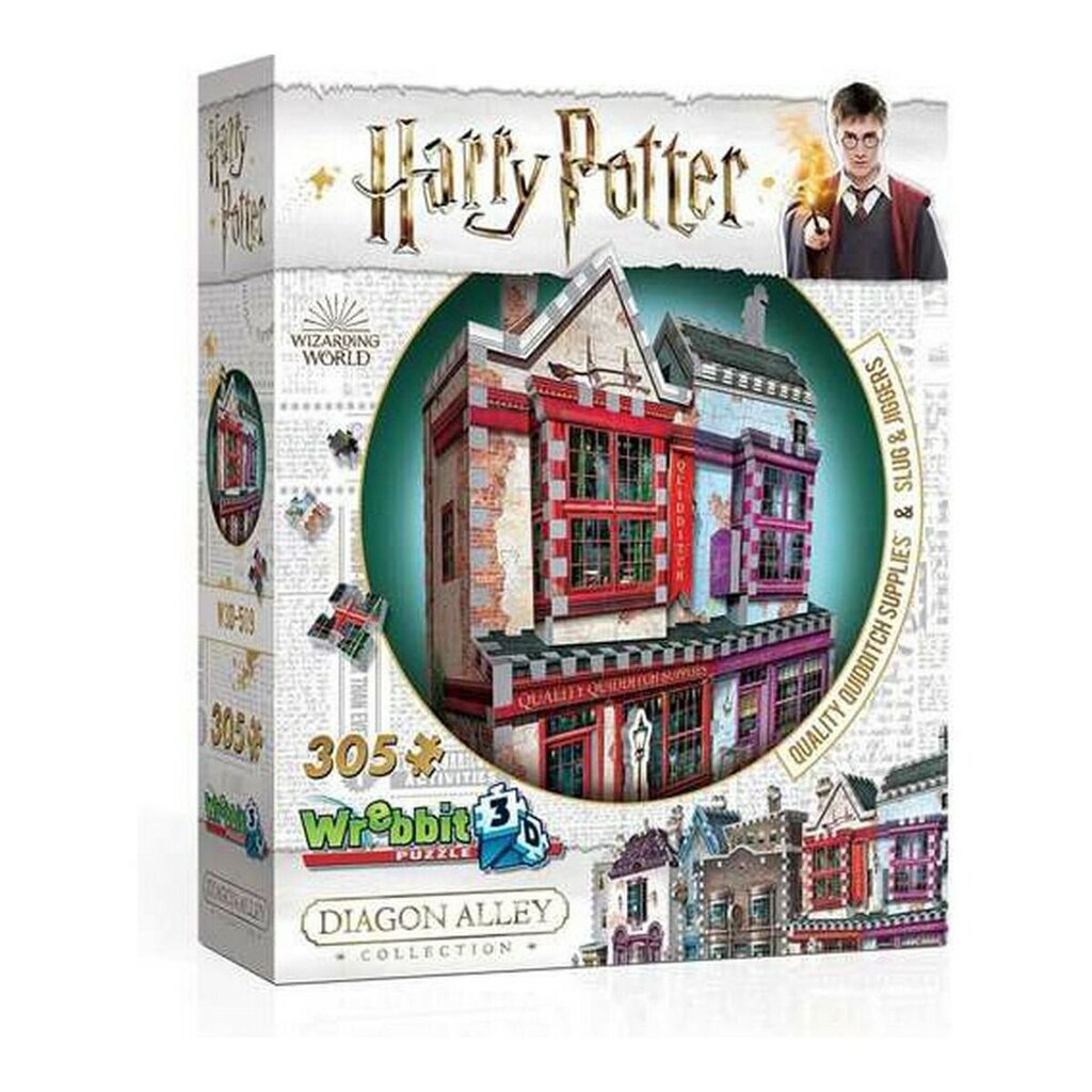 3D puzlė Harry Potter Quality Quidditch Supplies, Slug &amp; Jiggers Wrebbit, 219538, 305 d. цена и информация | Dėlionės (puzzle) | pigu.lt