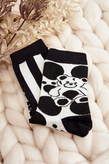 Women's Socks Not A Pair With Bear Black and White 29190-142 цена и информация | Женские носки | pigu.lt