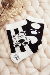 Women's Socks Not A Pair With Bear Black and White 29192-142 цена и информация | Женские носки | pigu.lt