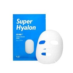 VT COSMETICS Super Hyalon Mask 28g - drėkinamoji lakštinė kaukė цена и информация | Маски для лица, патчи для глаз | pigu.lt