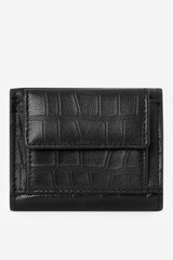 Women's Small Wallet Made of Natural Leather Animal Print Nobo NPUR-LR111-C020 Black 29323-uniw цена и информация | Женские кошельки, держатели для карточек | pigu.lt