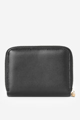 Women's Small Genuine Leather Wallet Nobo NPUR-LR0021-C020 Black 29327-uniw цена и информация | Женские кошельки, держатели для карточек | pigu.lt