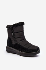 Women's Snow Boots with Faux Fur Black Primose 29346-21 цена и информация | Женские сапоги | pigu.lt