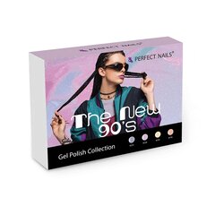 PERFECT NAILS The New 90's gelinių lakų rinkinys цена и информация | Средства для маникюра и педикюра | pigu.lt