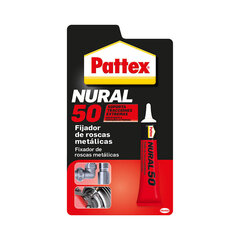 Мгновенный клей Pattex nural 50 10 ml Красный Жидкость цена и информация | Клей | pigu.lt