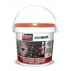 Silikonas Rubson aquablock 1 kg kaina ir informacija | Sandarinimo medžiagos | pigu.lt