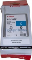 Картридж для струйного принтера Canon PFI-102 (0896B001), синий цена и информация | Картриджи для струйных принтеров | pigu.lt