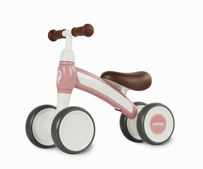 Qplay Cutey Retro Pink vaikiška transporto priemonė kaina ir informacija | Balansiniai dviratukai | pigu.lt