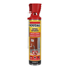 Porolonas Soudal Confort &amp;amp Control 123921, 600 ml цена и информация | Уплотнительные материалы | pigu.lt