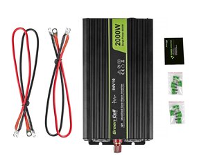 Преобразователь питания Green Cell Power Inverter 12V to 230V 2000Вт/4000Вт Модифицированная синусоида цена и информация | Автопринадлежности | pigu.lt