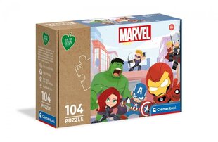 Dėlionė su keršytojais Clementoni Marvel, 104 d. kaina ir informacija | Dėlionės (puzzle) | pigu.lt