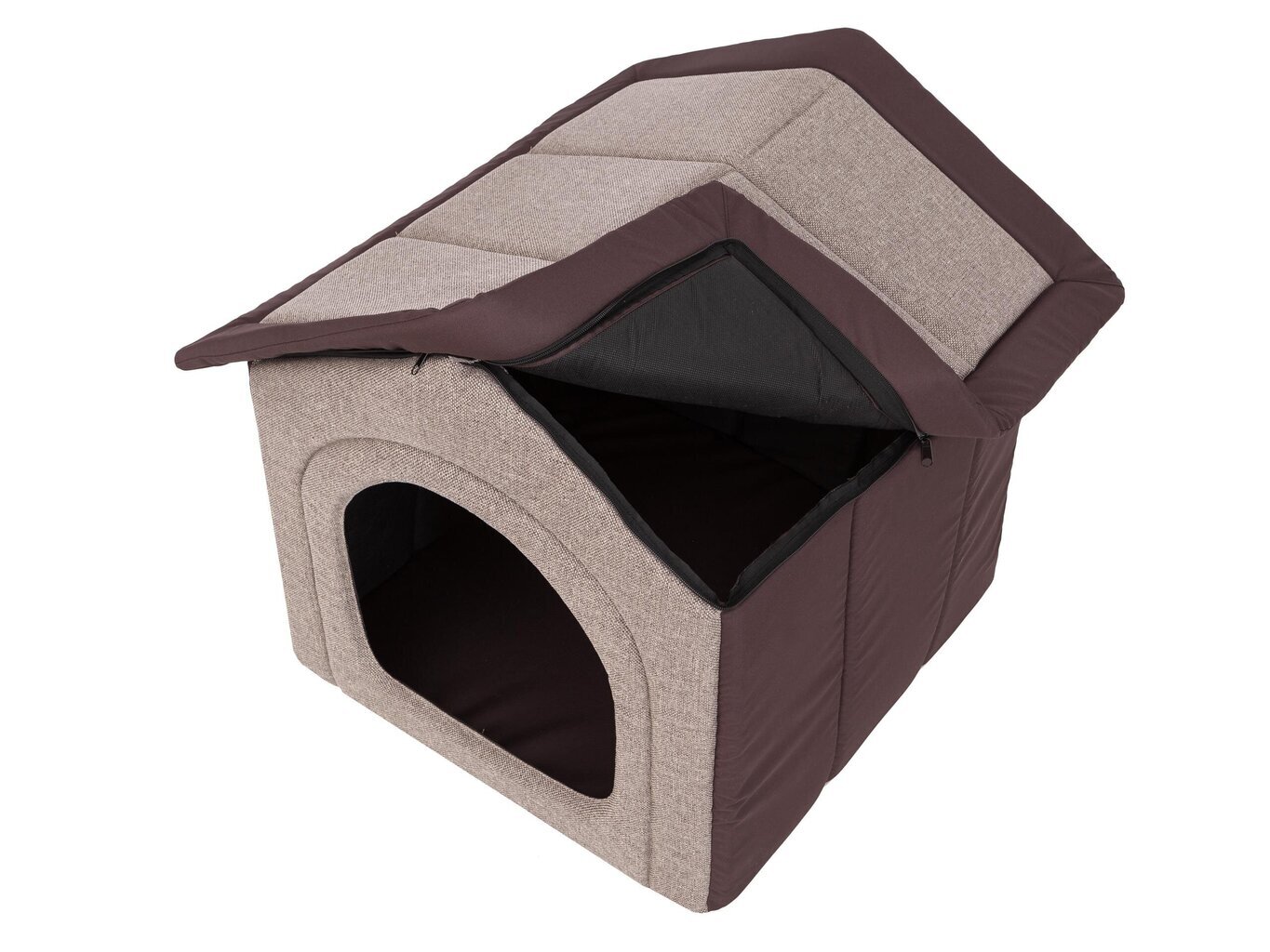 Guolis-būda Hobbydog Inari Cappuccino Brown, 44x38 cm kaina ir informacija | Guoliai, pagalvėlės | pigu.lt