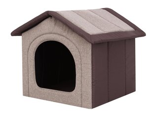 Лежак-конура Hobbydog Inari Cappuccino Brown, 44x38 см цена и информация | Лежаки, домики | pigu.lt