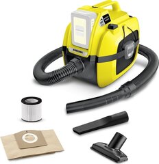 Karcher akumuliatorinis sauso/drėgno valymo siurblys WD 1 Compact Battery kaina ir informacija | Dulkių siurbliai | pigu.lt