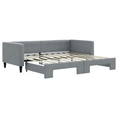 Sofa-lova , 90x190 cm, pilka kaina ir informacija | Lovos | pigu.lt