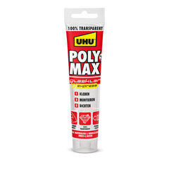 Герметик / Клей UHU 6310615 Poly Max Cristal Express Прозрачный 115 g цена и информация | Уплотнительные материалы | pigu.lt